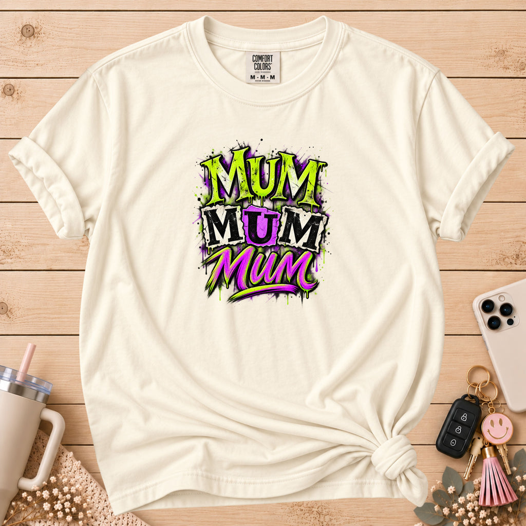 Mum Mum Mum Graffiti T-Shirt
