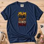 Mum Mum Mum Mum Mum Repeat Graphic T-Shirt