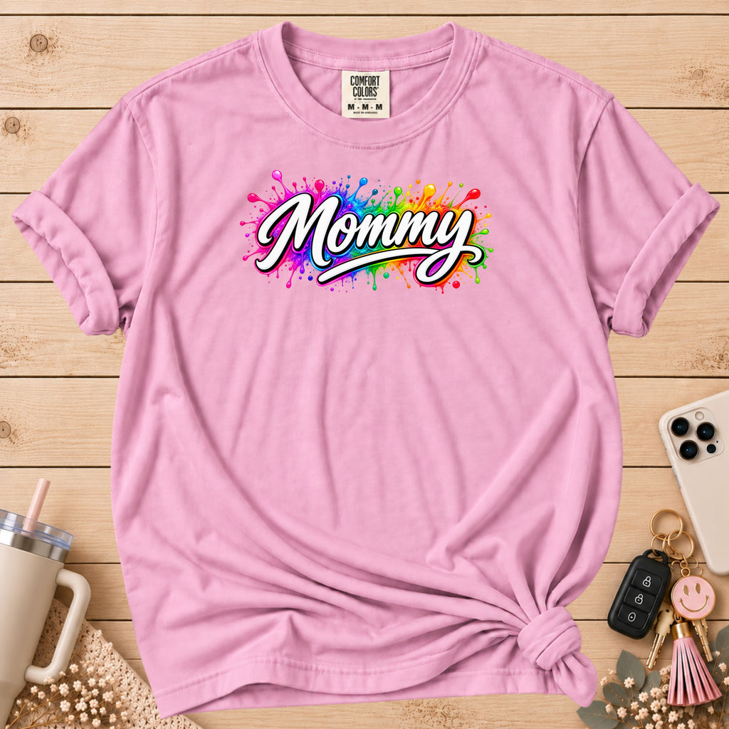 MOMMY Color Splash T-Shirt