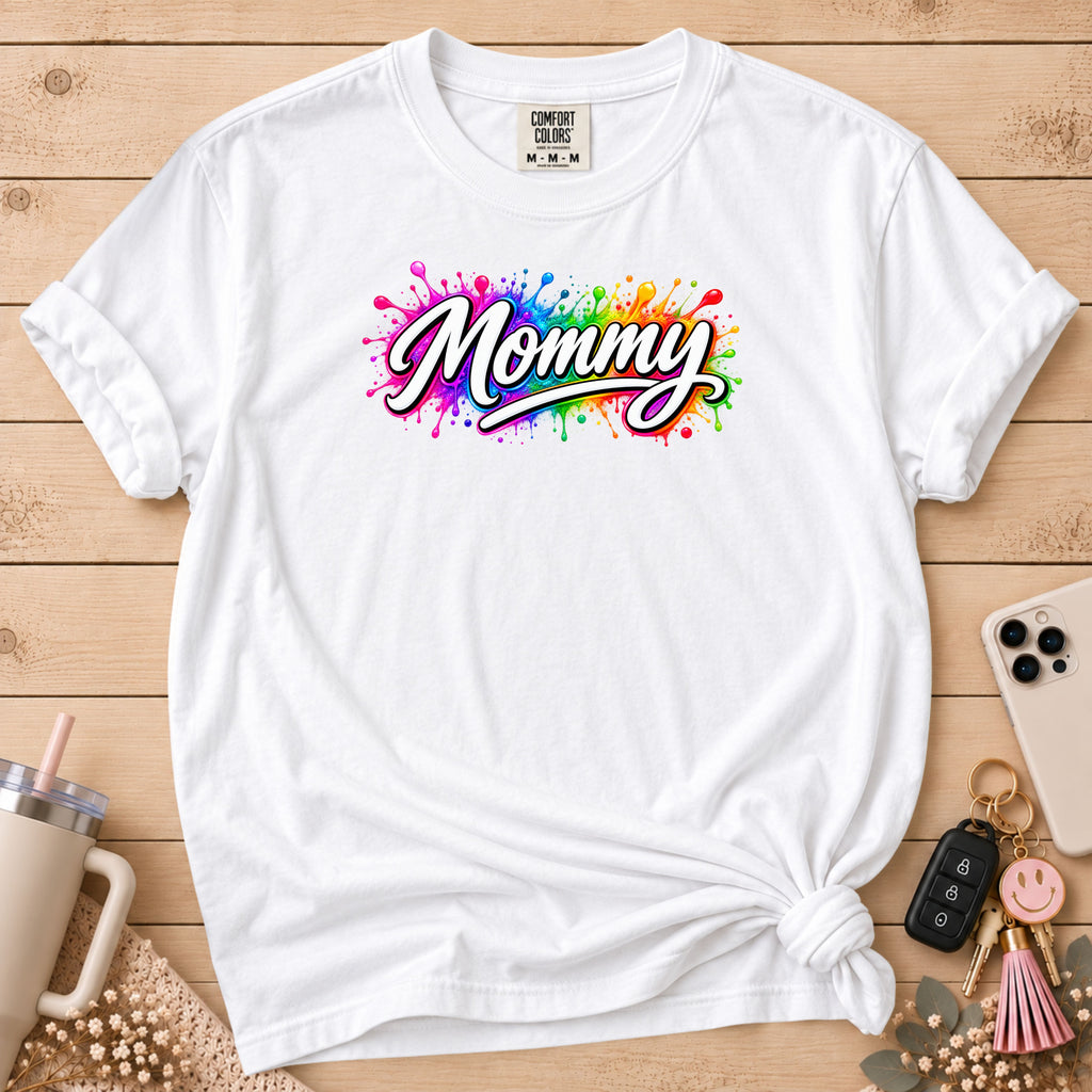 MOMMY Color Splash T-Shirt
