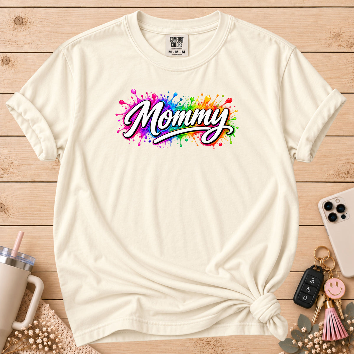 MOMMY Color Splash T-Shirt
