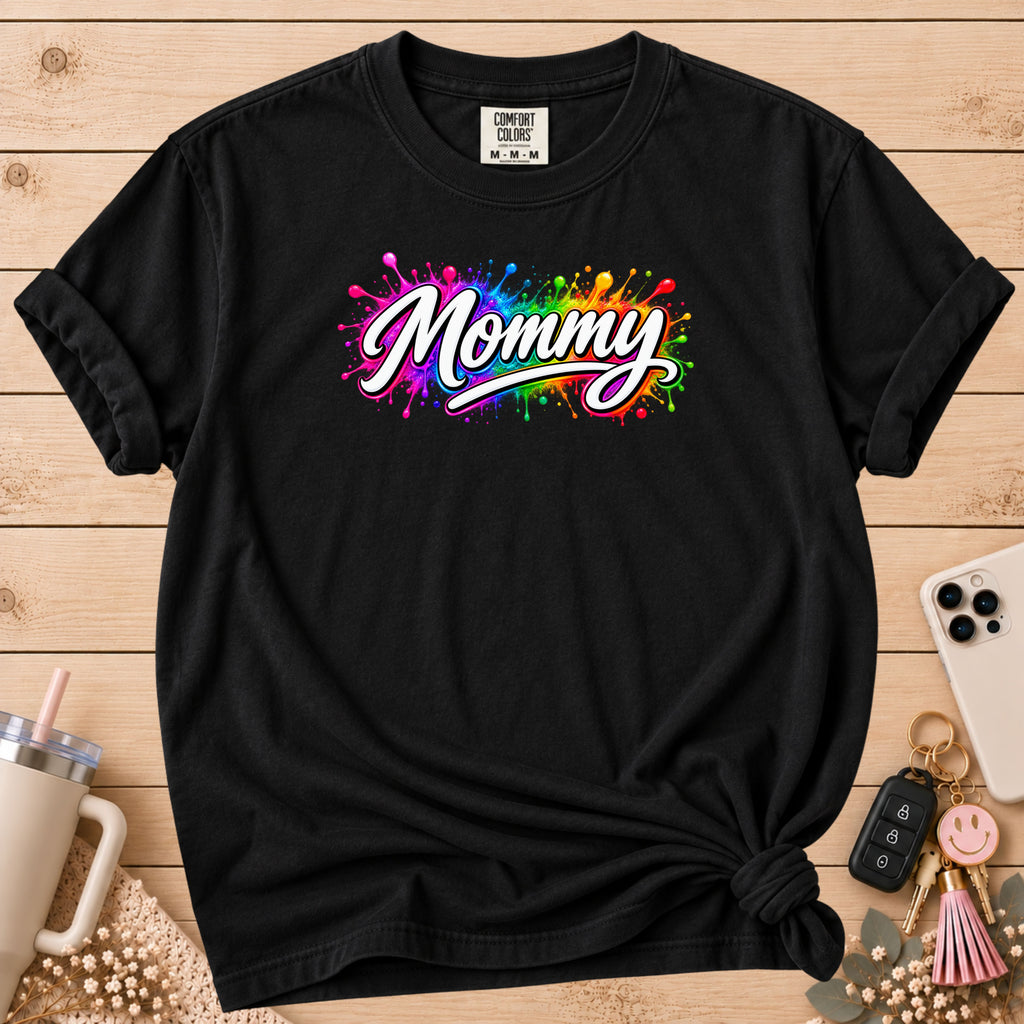 MOMMY Color Splash T-Shirt