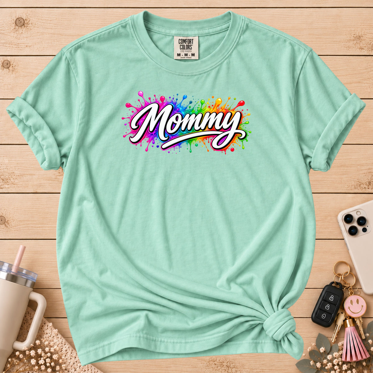 MOMMY Color Splash T-Shirt