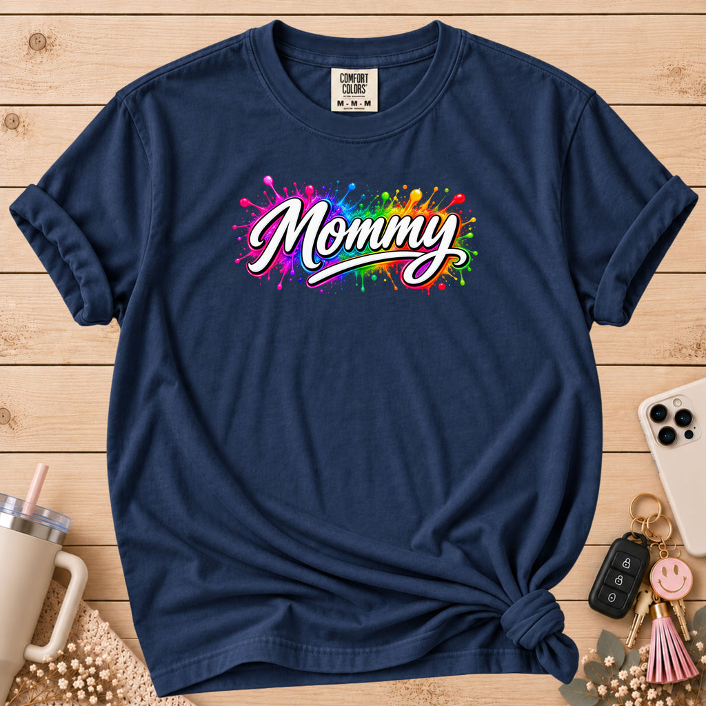 MOMMY Color Splash T-Shirt