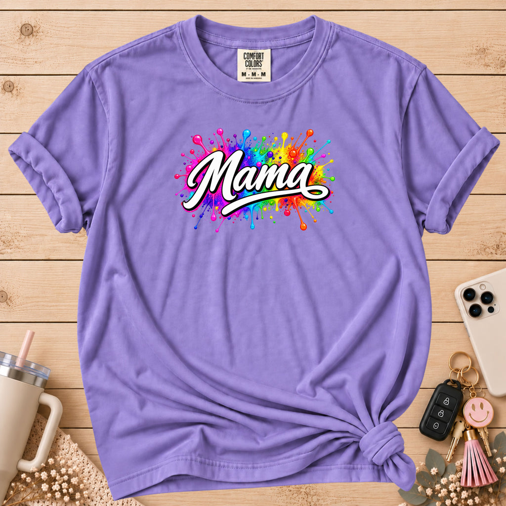 MAMA Color Splash T-Shirt