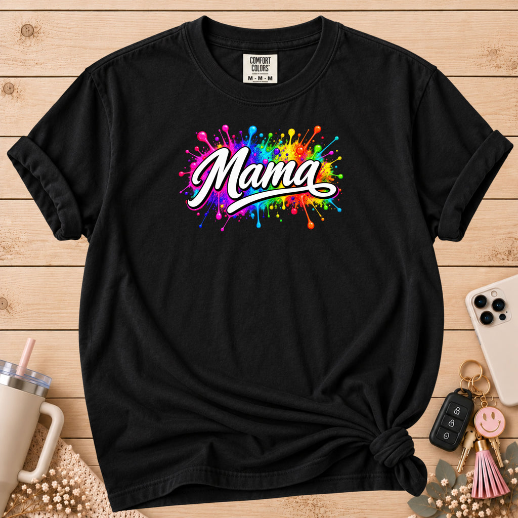 MAMA Color Splash T-Shirt