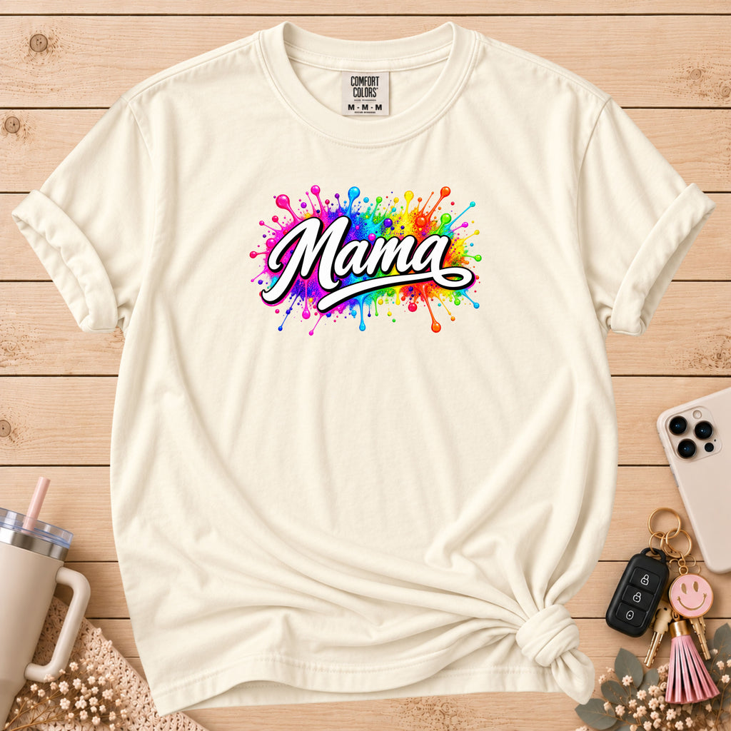 MAMA Color Splash T-Shirt