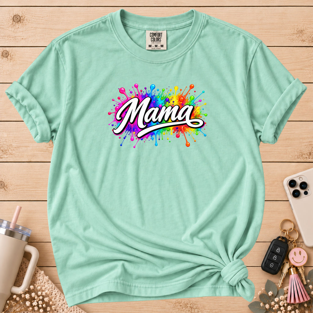 MAMA Color Splash T-Shirt