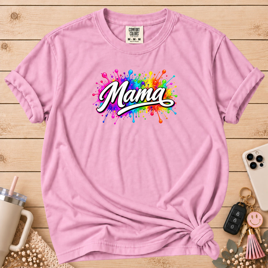 MAMA Color Splash T-Shirt