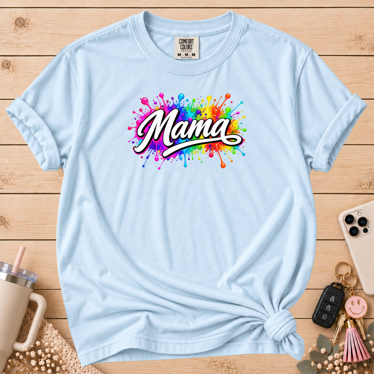 MAMA Color Splash T-Shirt