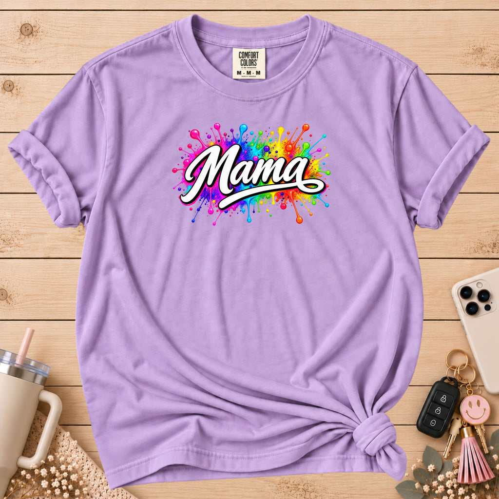 MAMA Color Splash T-Shirt