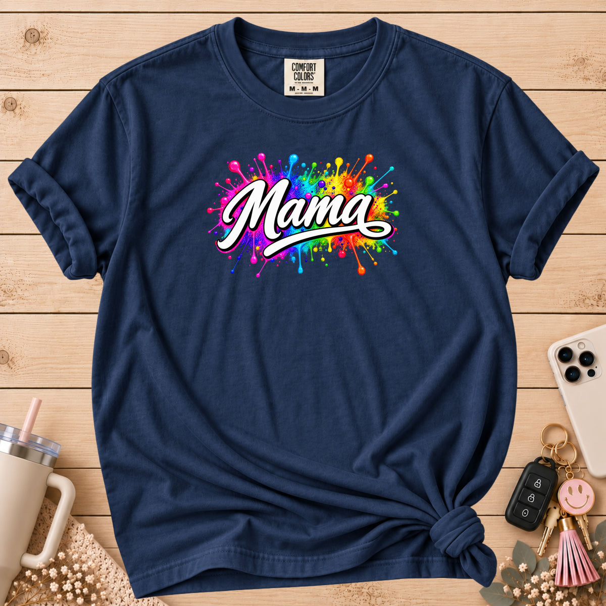 MAMA Color Splash T-Shirt