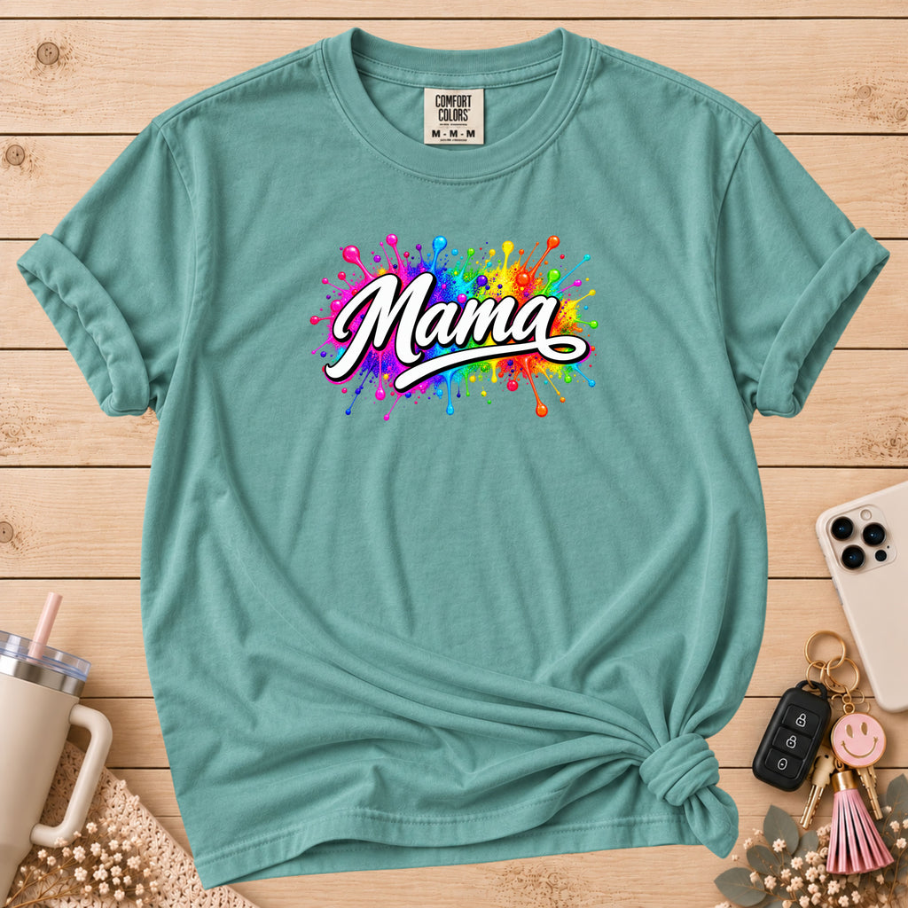 MAMA Color Splash T-Shirt