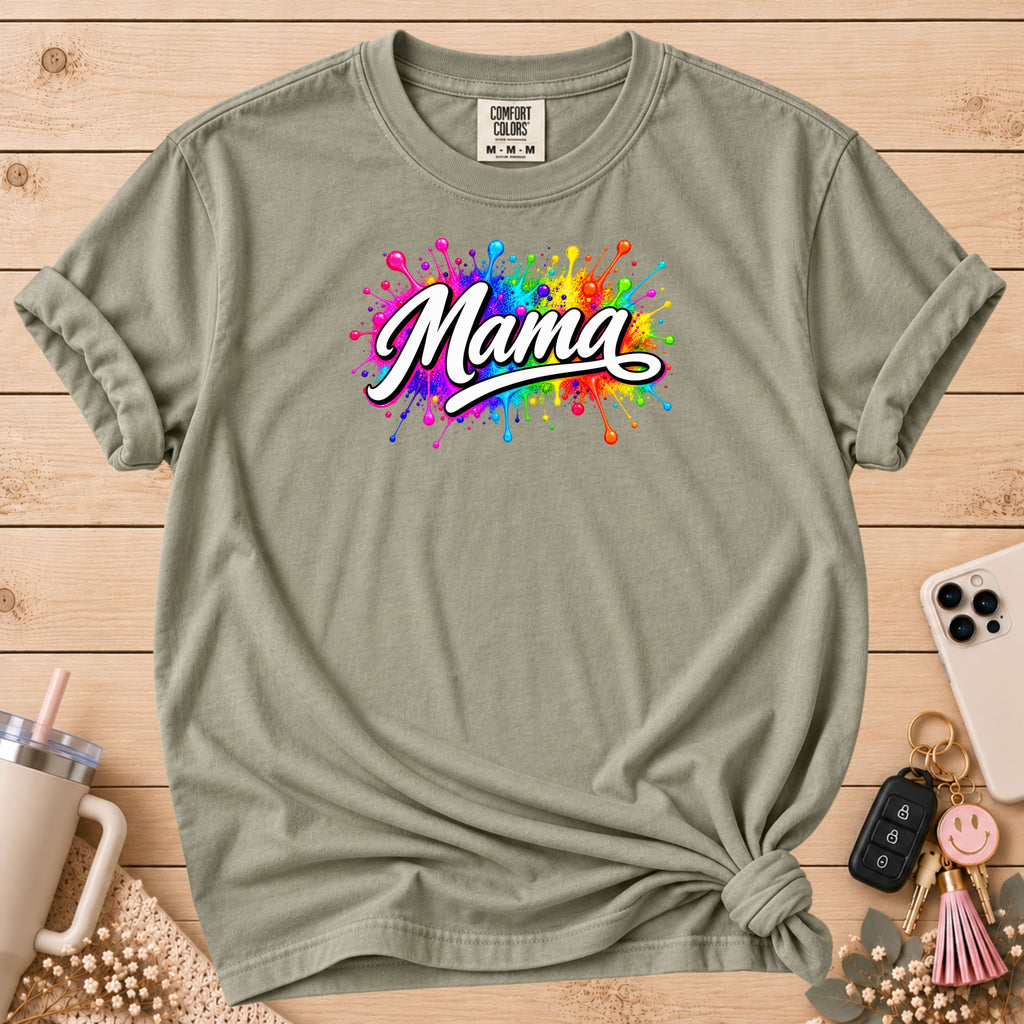 MAMA Color Splash T-Shirt