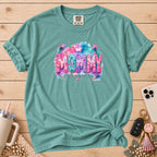 MOMMY Watercolor Floral T-Shirt