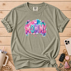 MOMMY Watercolor Floral T-Shirt