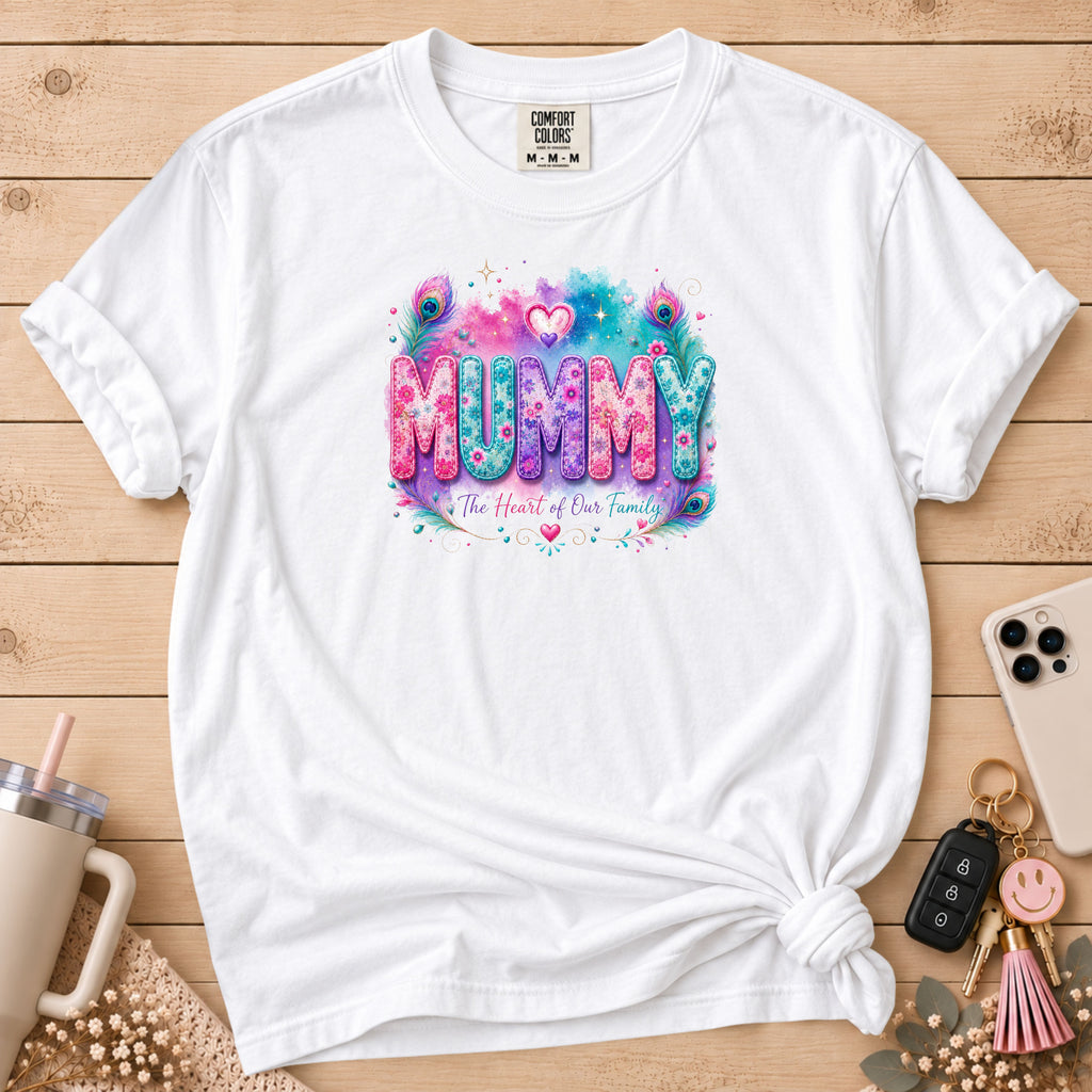 MUMMY Watercolor Floral T-Shirt