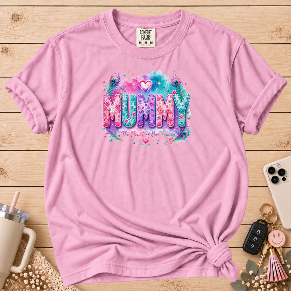MUMMY Watercolor Floral T-Shirt