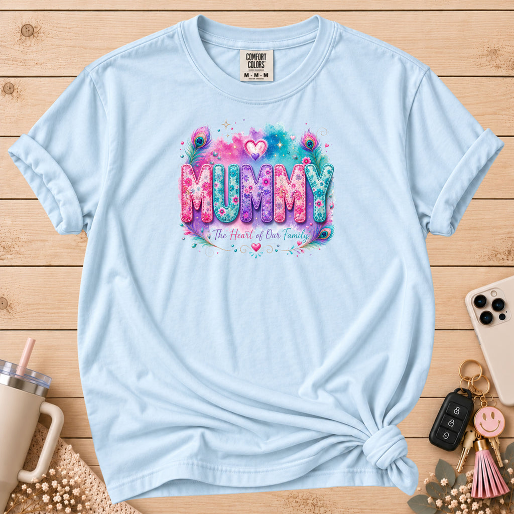 MUMMY Watercolor Floral T-Shirt