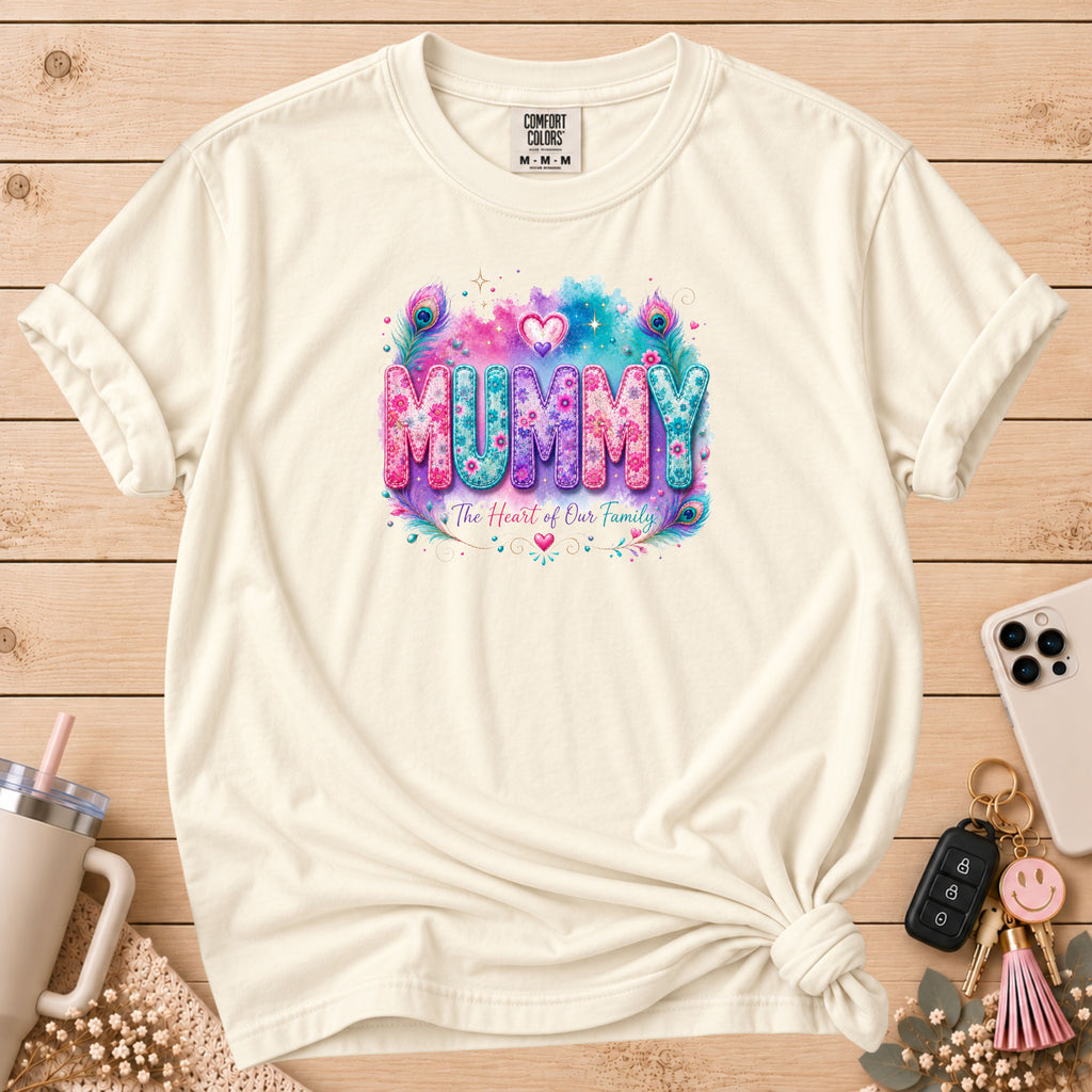 MUMMY Watercolor Floral T-Shirt