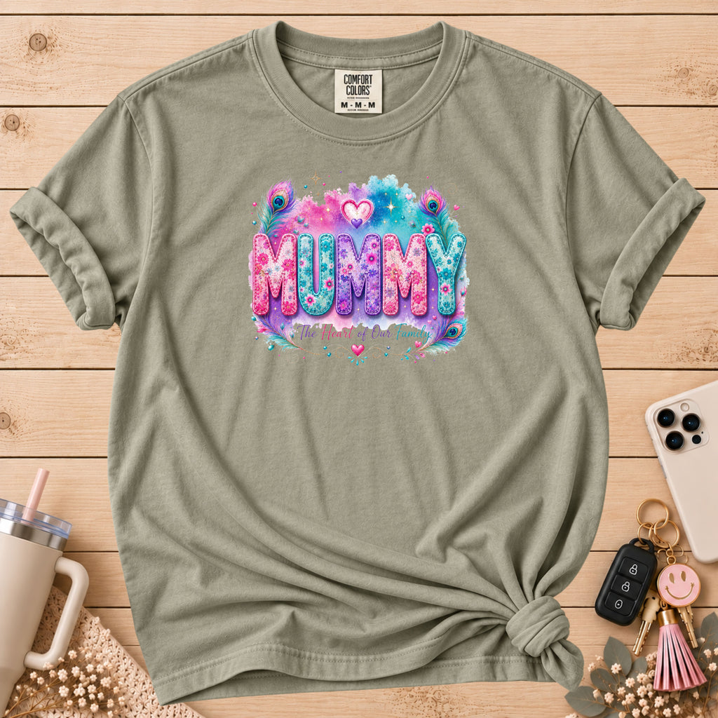 MUMMY Watercolor Floral T-Shirt