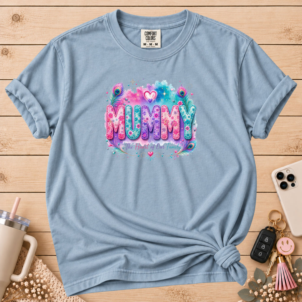 MUMMY Watercolor Floral T-Shirt