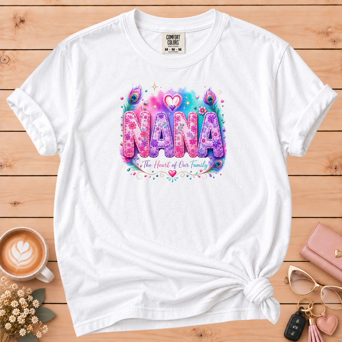 NANA Watercolor Floral T-Shirt