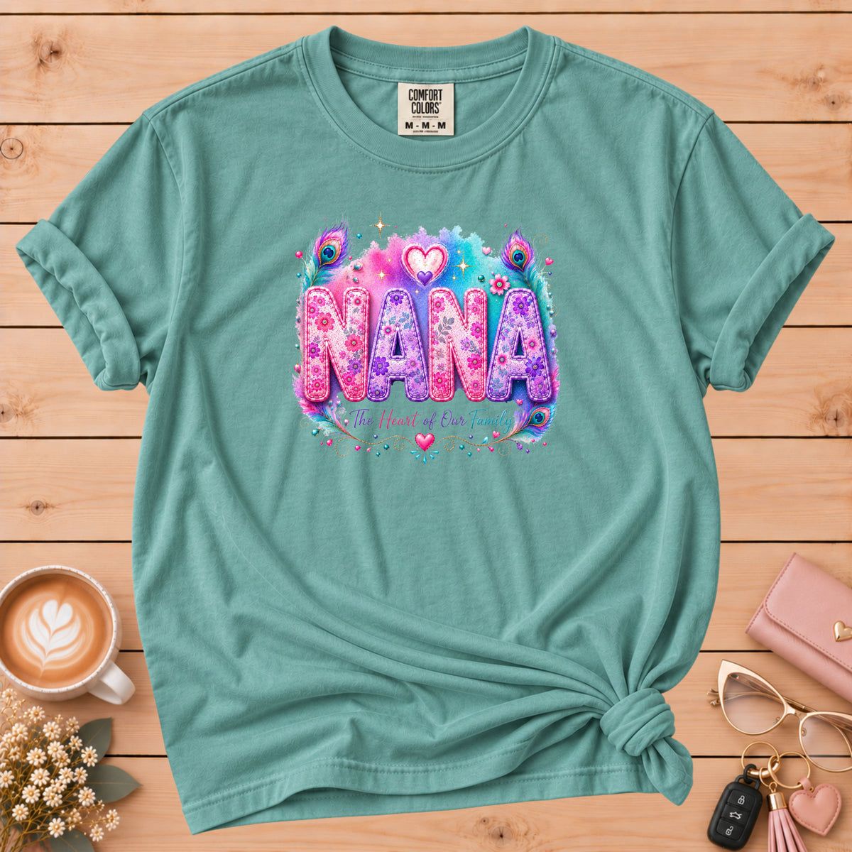 NANA Watercolor Floral T-Shirt