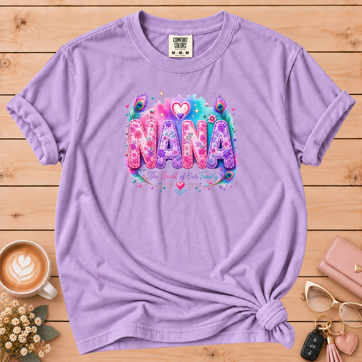 NANA Watercolor Floral T-Shirt