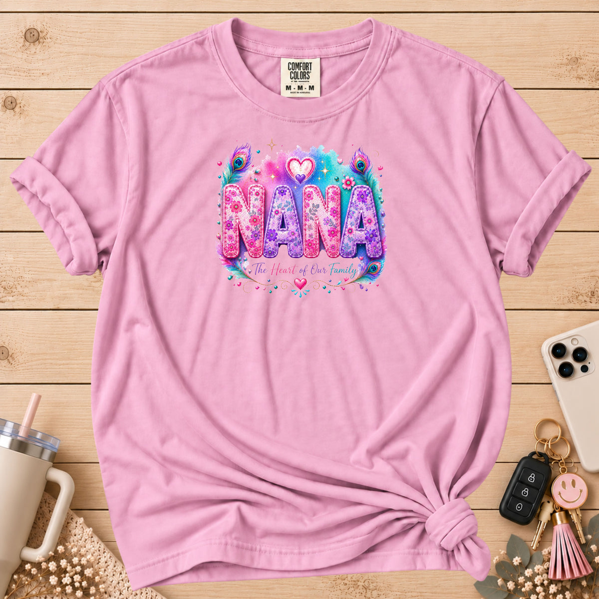 NANA Watercolor Floral T-Shirt