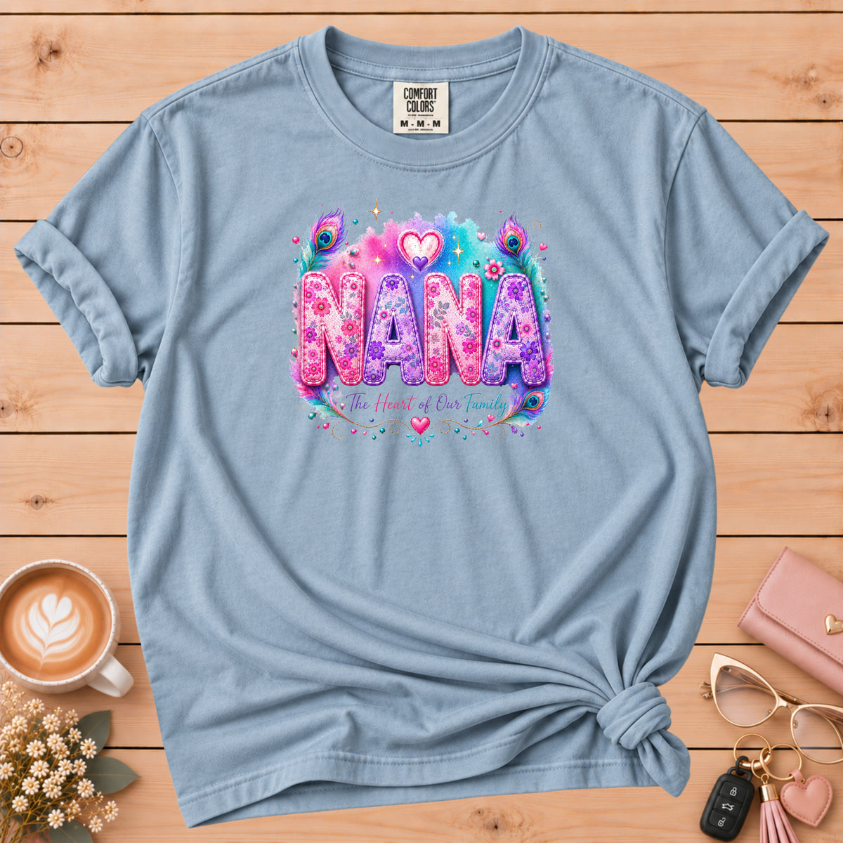 NANA Watercolor Floral T-Shirt