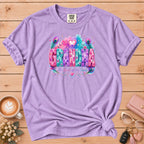 GRANDMA Watercolor Floral T-Shirt