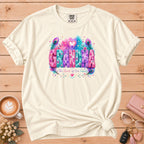 GRANDMA Watercolor Floral T-Shirt