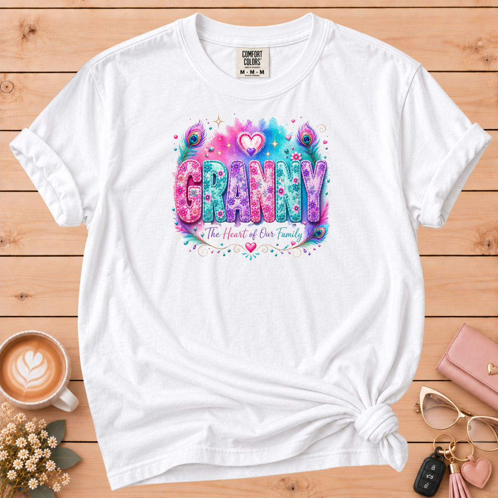 GRANNY Watercolor Floral T-Shirt