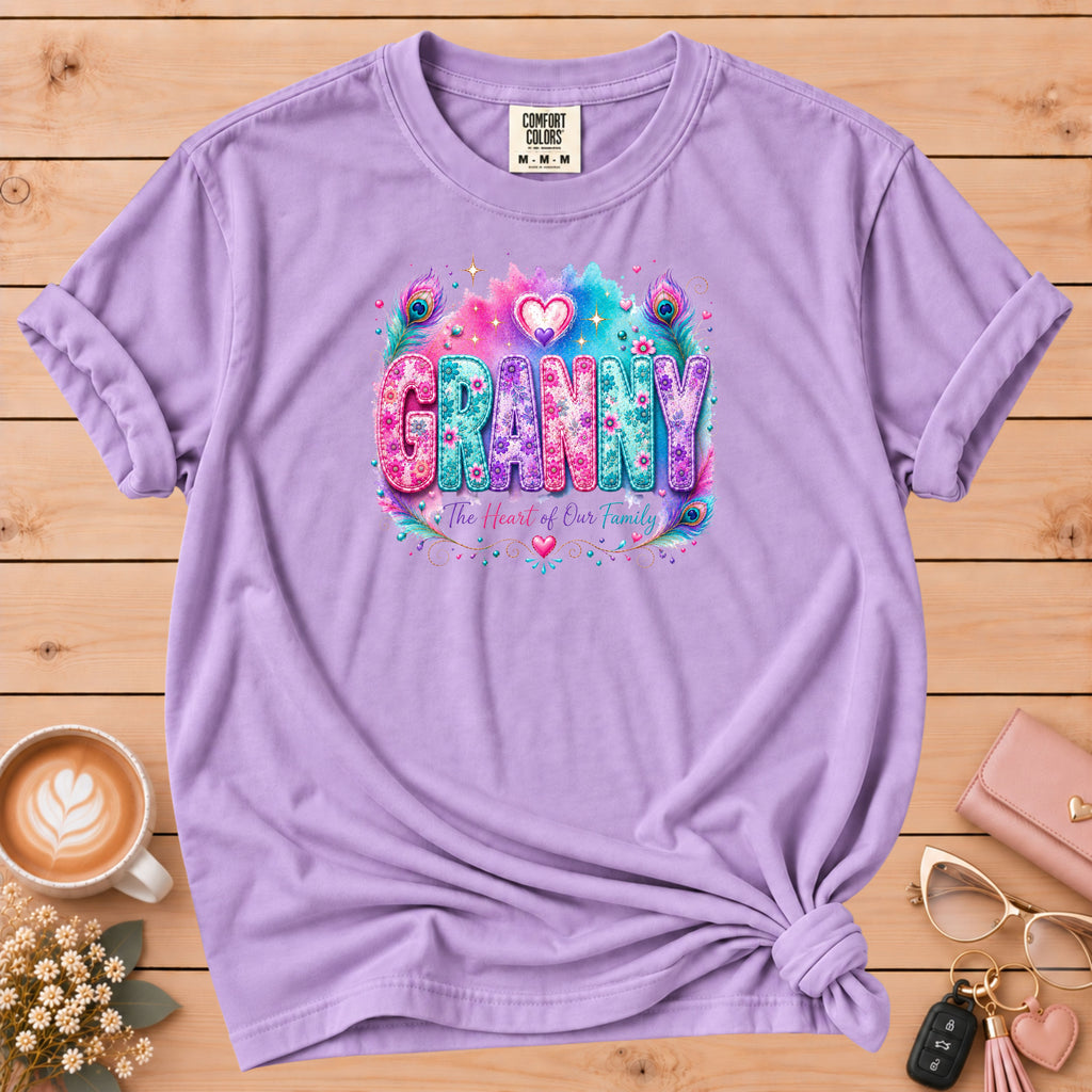 GRANNY Watercolor Floral T-Shirt