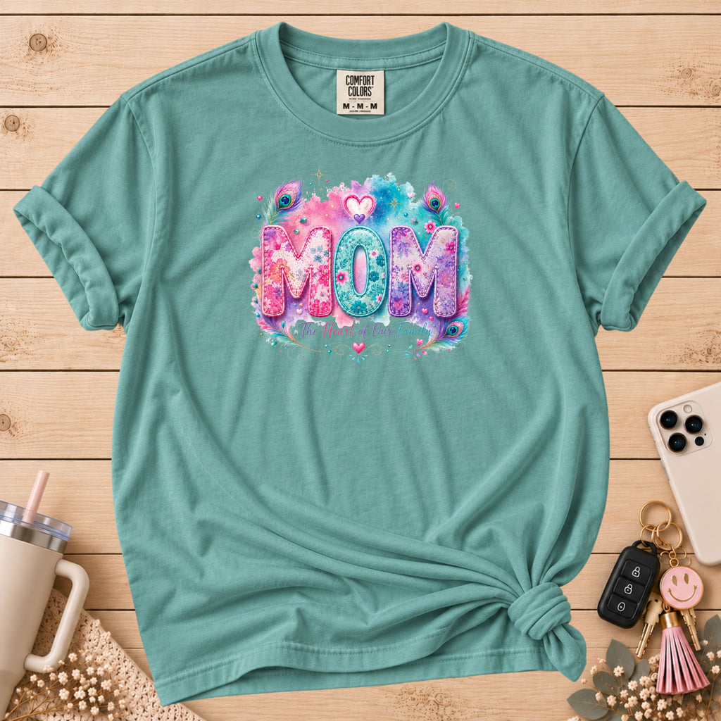 MOM Watercolor Floral T-Shirt