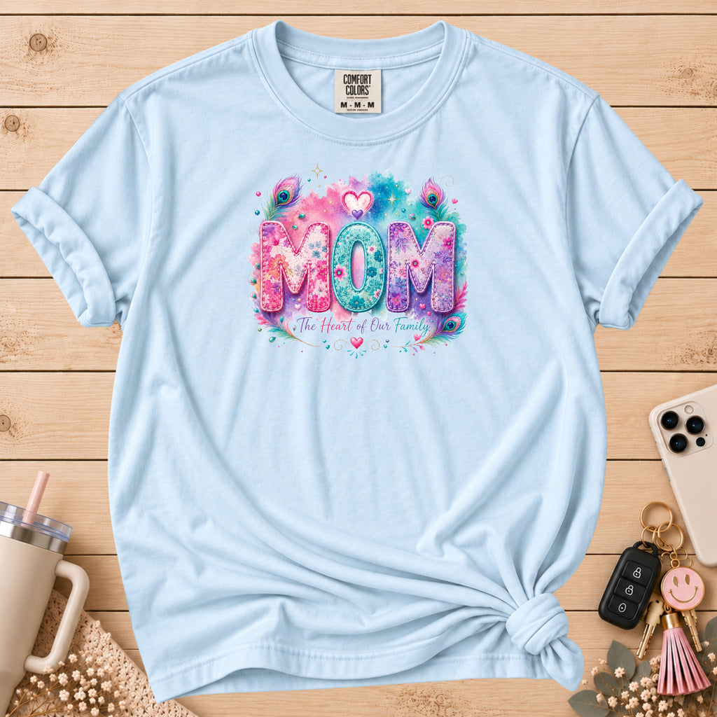 MOM Watercolor Floral T-Shirt