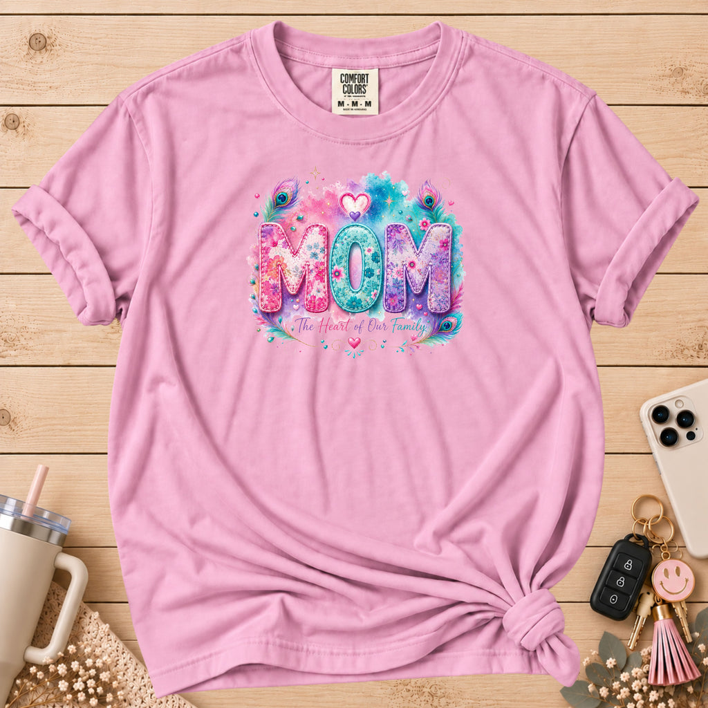 MOM Watercolor Floral T-Shirt