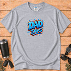 "Dad Days" Blue Graffiti Father T-Shirt