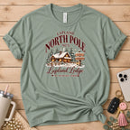 Lapland North Pole Lodge Christmas T-Shirt