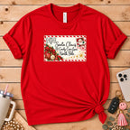 Santa Claus Letter Christmas T-Shirt
