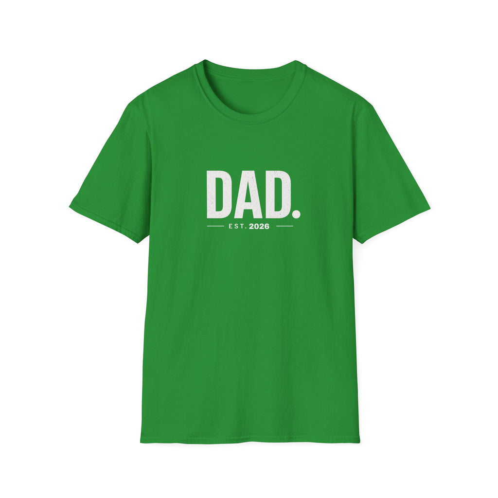 Dad Est. 2026 T-Shirt — New Father Gift, Father’s Day Tee