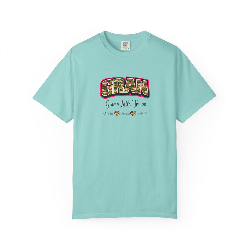 Gran Grandma T-Shirt — "Gran: Good a Little Trouble" Vintage Floral Tee