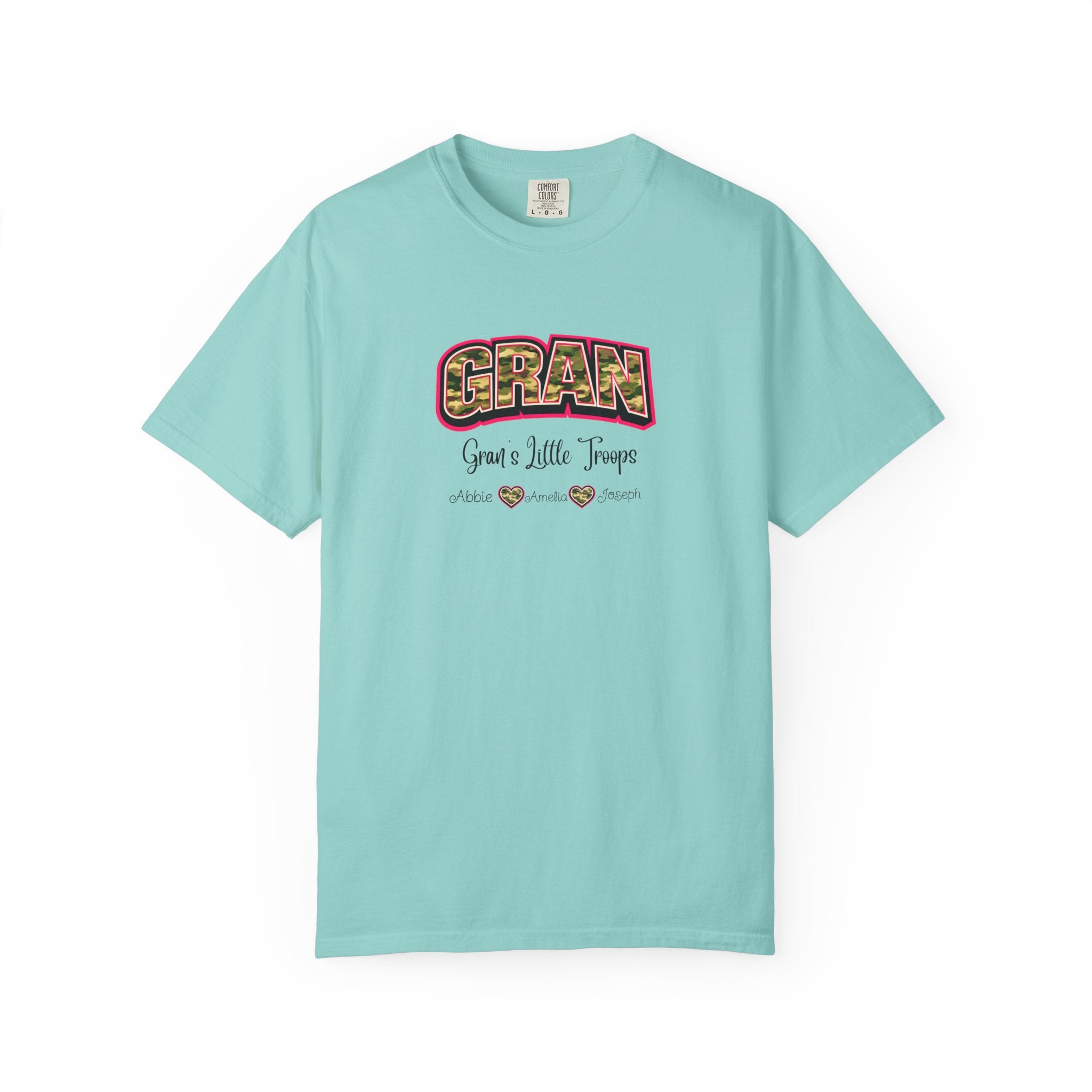 Gran Grandma T-Shirt — "Gran: Good a Little Trouble" Vintage Floral Tee