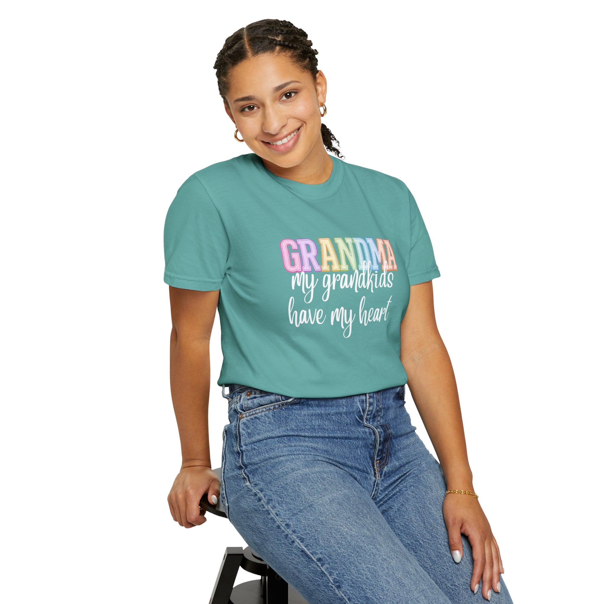 GRANDMA My Grandkids Have My Heart Tee
