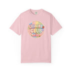 Grandma Club T-Shirt — Cute Retro Floral Badge Tee for Grandmothers