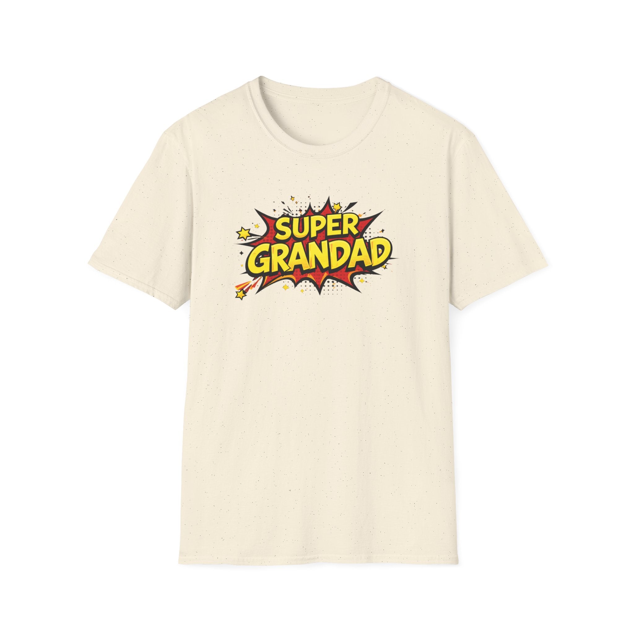 Super Grandad Comic-Style T-Shirt — Father’s Day Gift for Grandpa