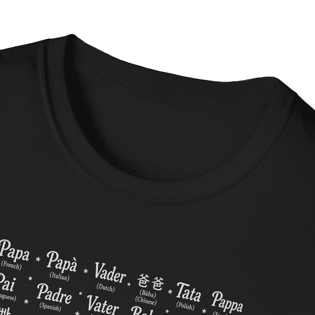 Papa Word Cloud T-Shirt — 'You had me at PAPA' Father's Day Gift