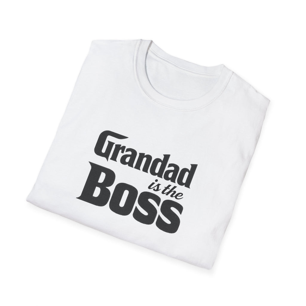 Grandad Is the Boss T-Shirt — Funny Grandpa Gift for Father’s Day & Birthdays