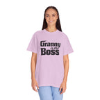 Granny Is the Boss T-Shirt – Funny Grandma Gift, Mother’s Day & Birthday Tee